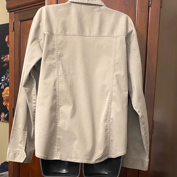 Chico's Khaki Utility Jacket - Picture 5 of 8